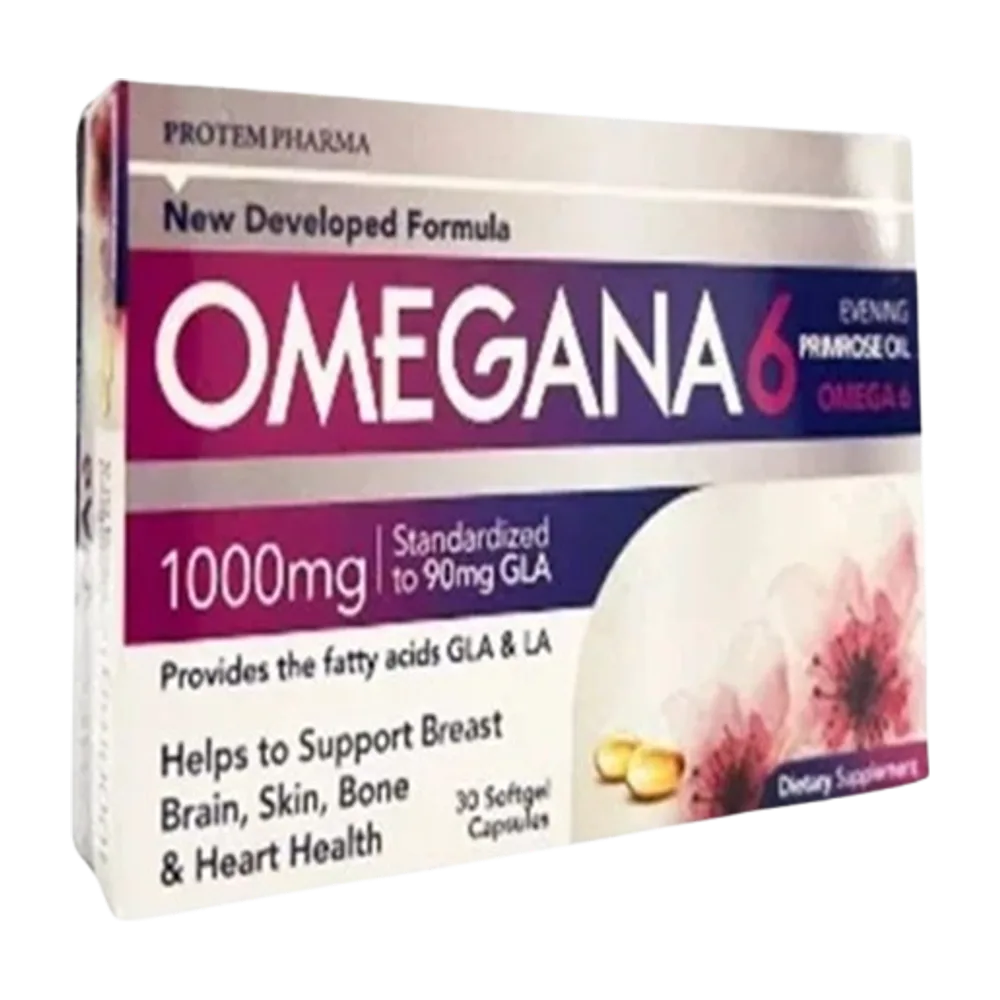 Omegana 1000 mg Omega-6 30 softgel capsules
