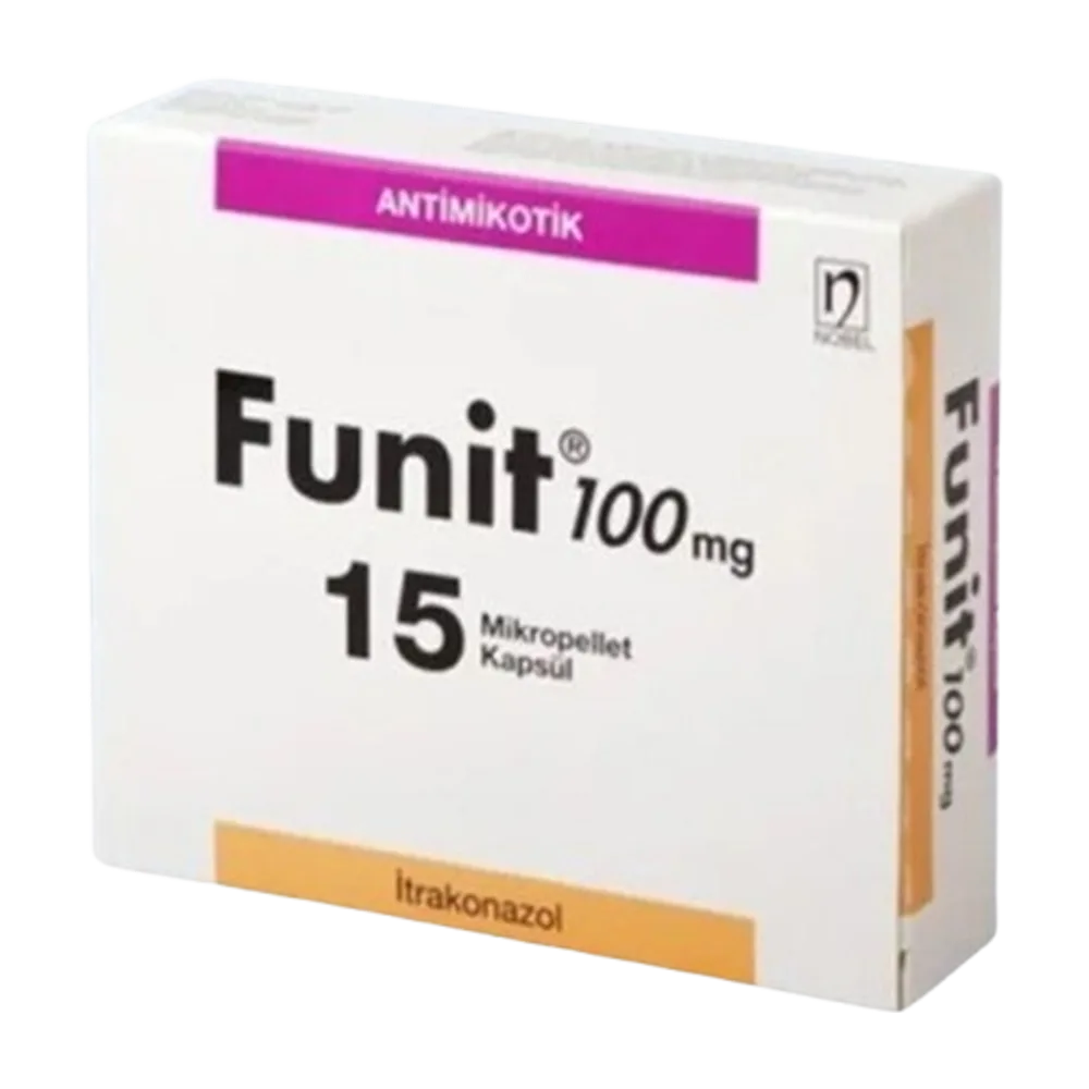 Funit itraconazol 100 mg x 15 caps