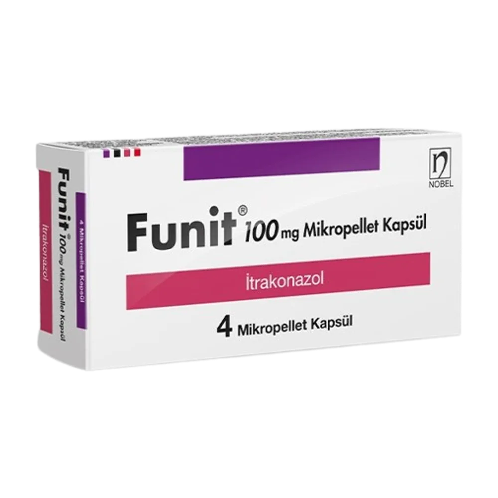 Funit itrakonazol 100 mg x 4 caps