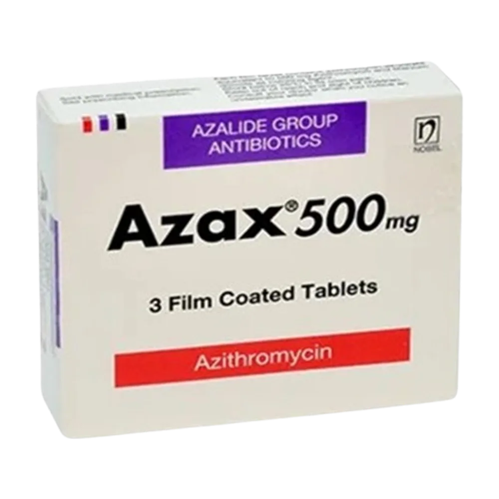 Azax 500 mg X 3 tab