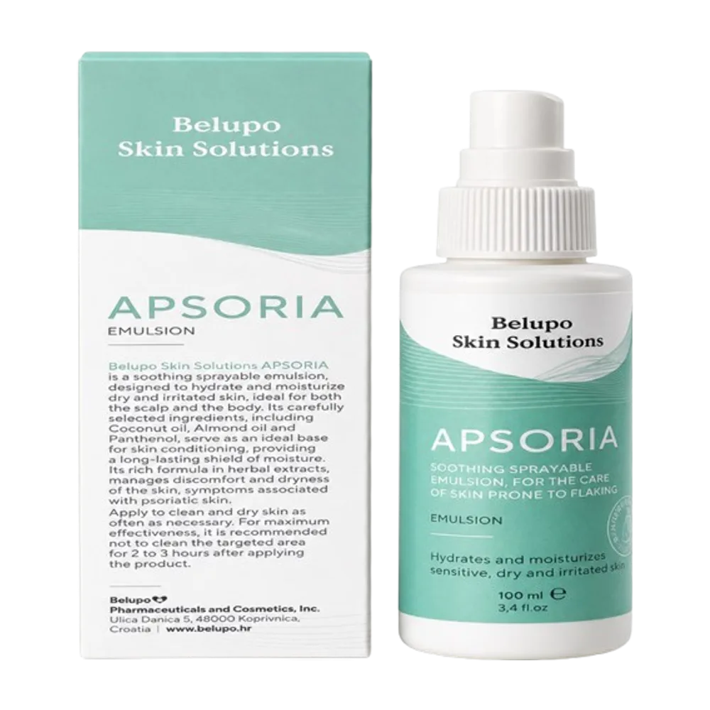 Apsoria emulsion skin solutions 100 ml