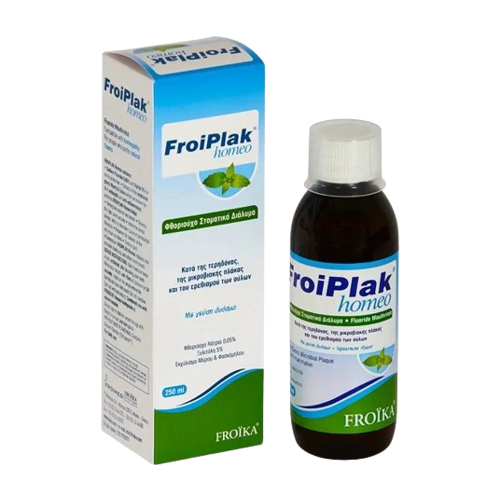 Froiplak Homeo Flouride Mouthrinse 250 ml