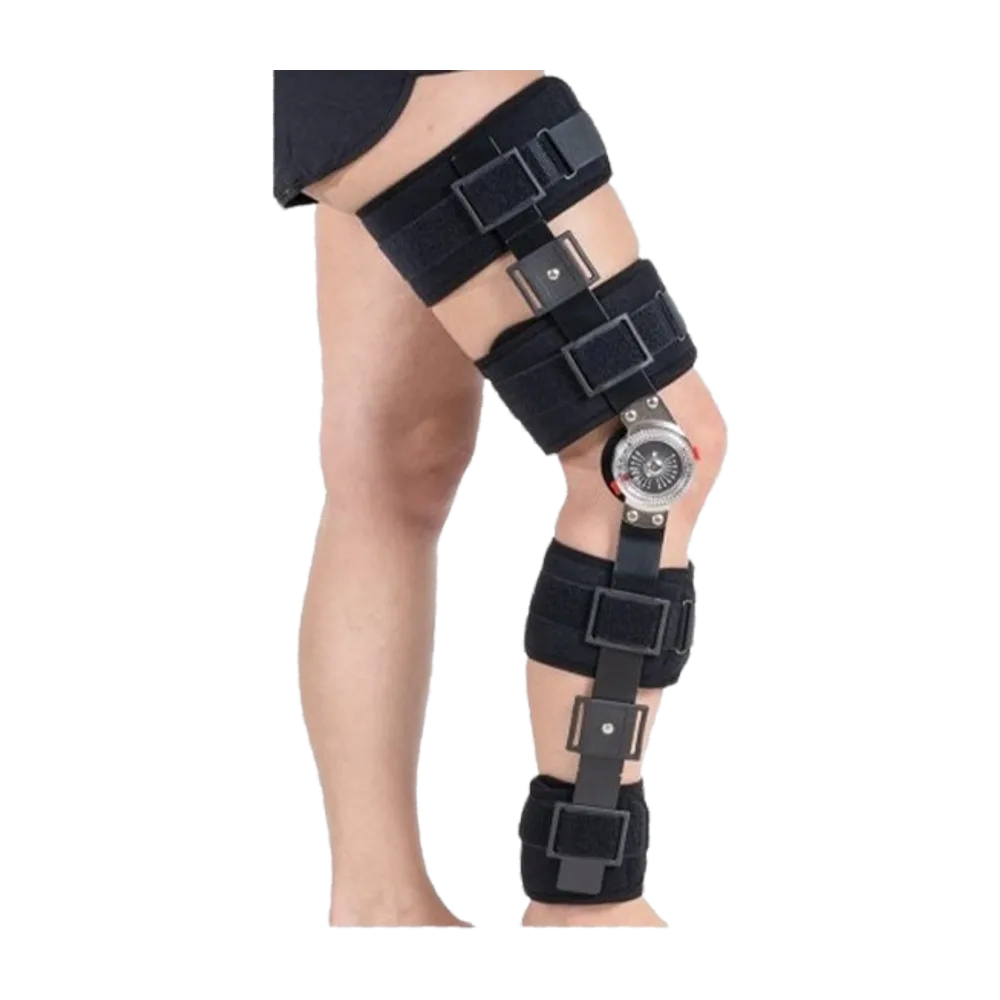 Mbështetëse gjuri me mentesha të rregullueshme KNEE ROM BRACE SL-09