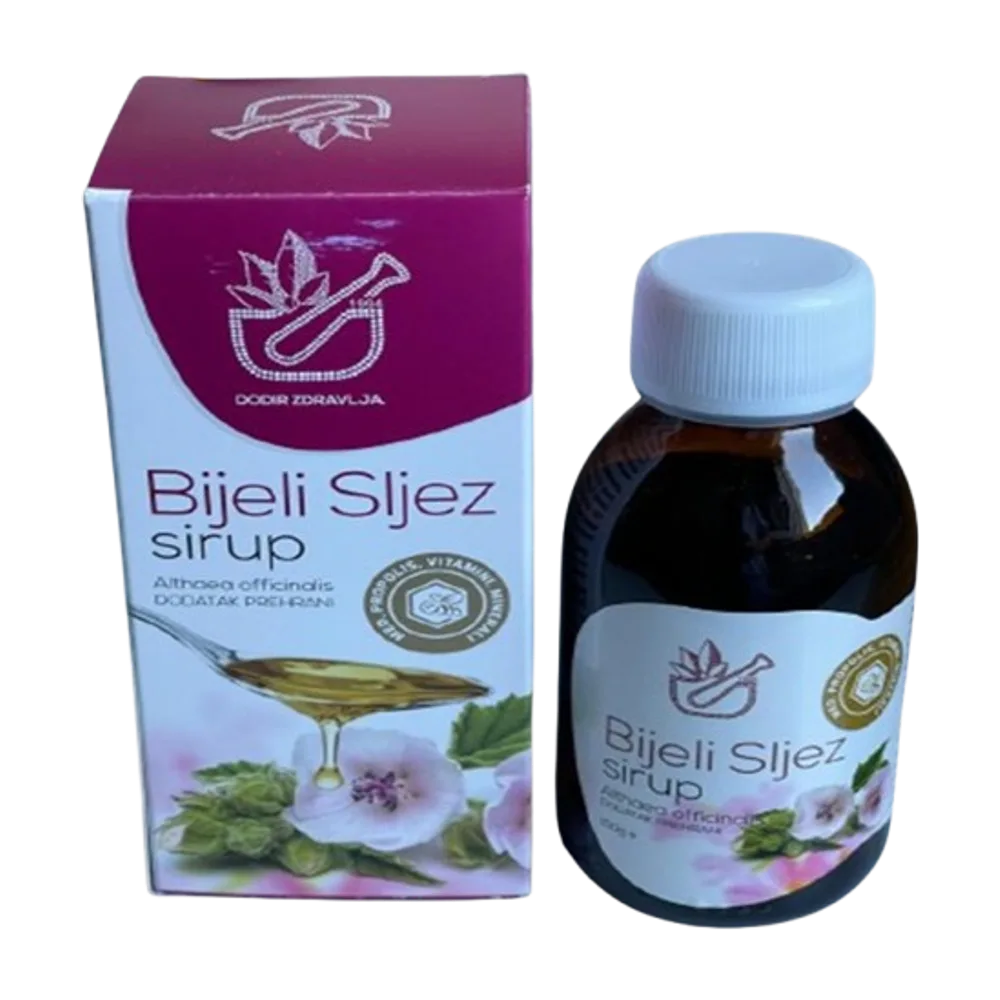 Bijeli Sljez Sirup (Shurup nga mullaga e bardhë) 150 g