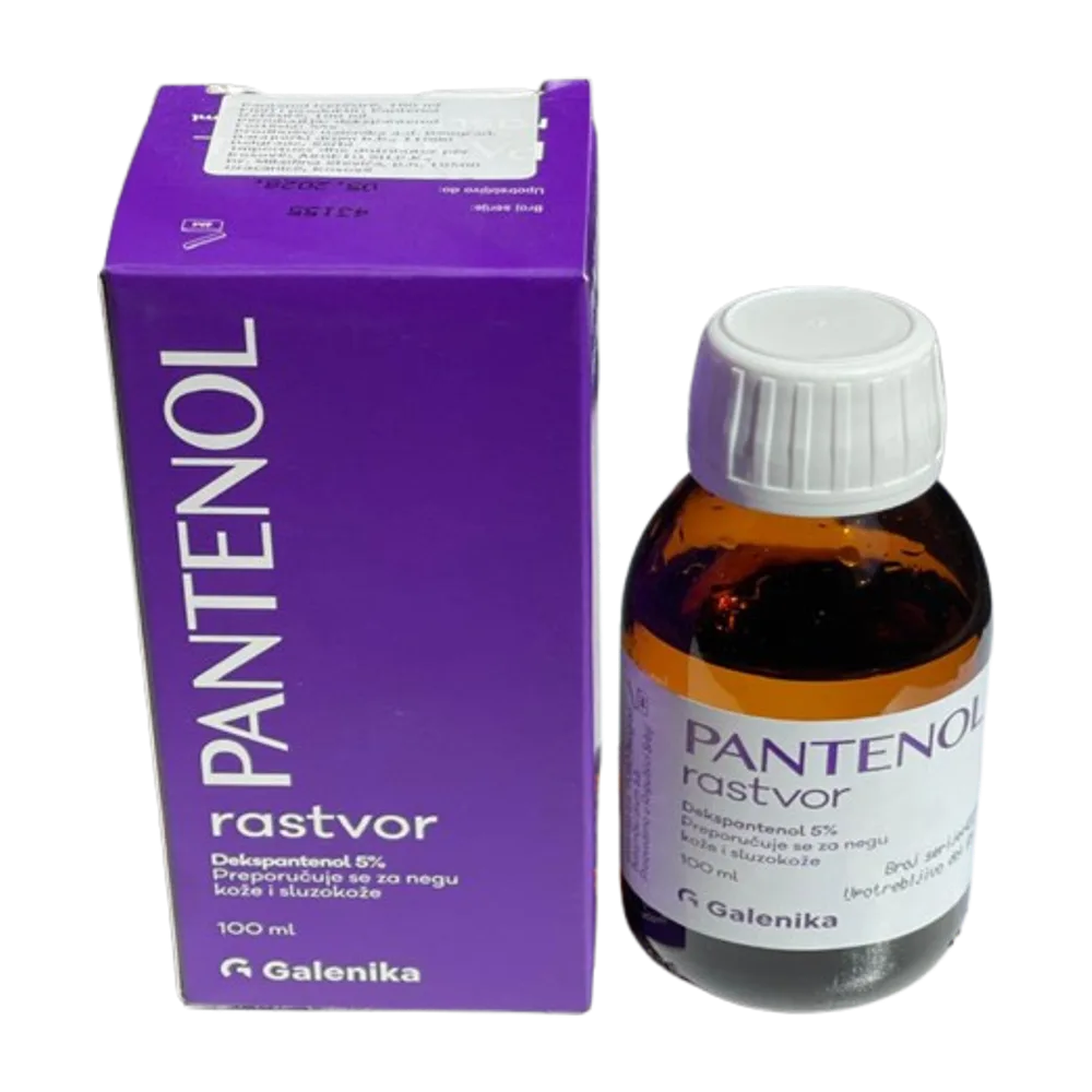 Pantenol Rastvor 100 ml
