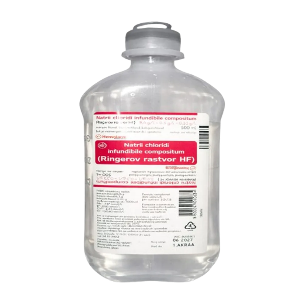 Ringerov Rastvor HF 500 ml A20