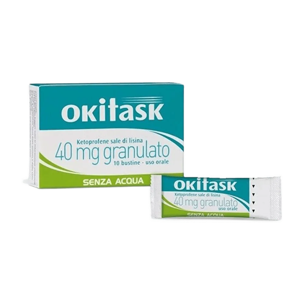 Okitask 40 mg 10 bustine