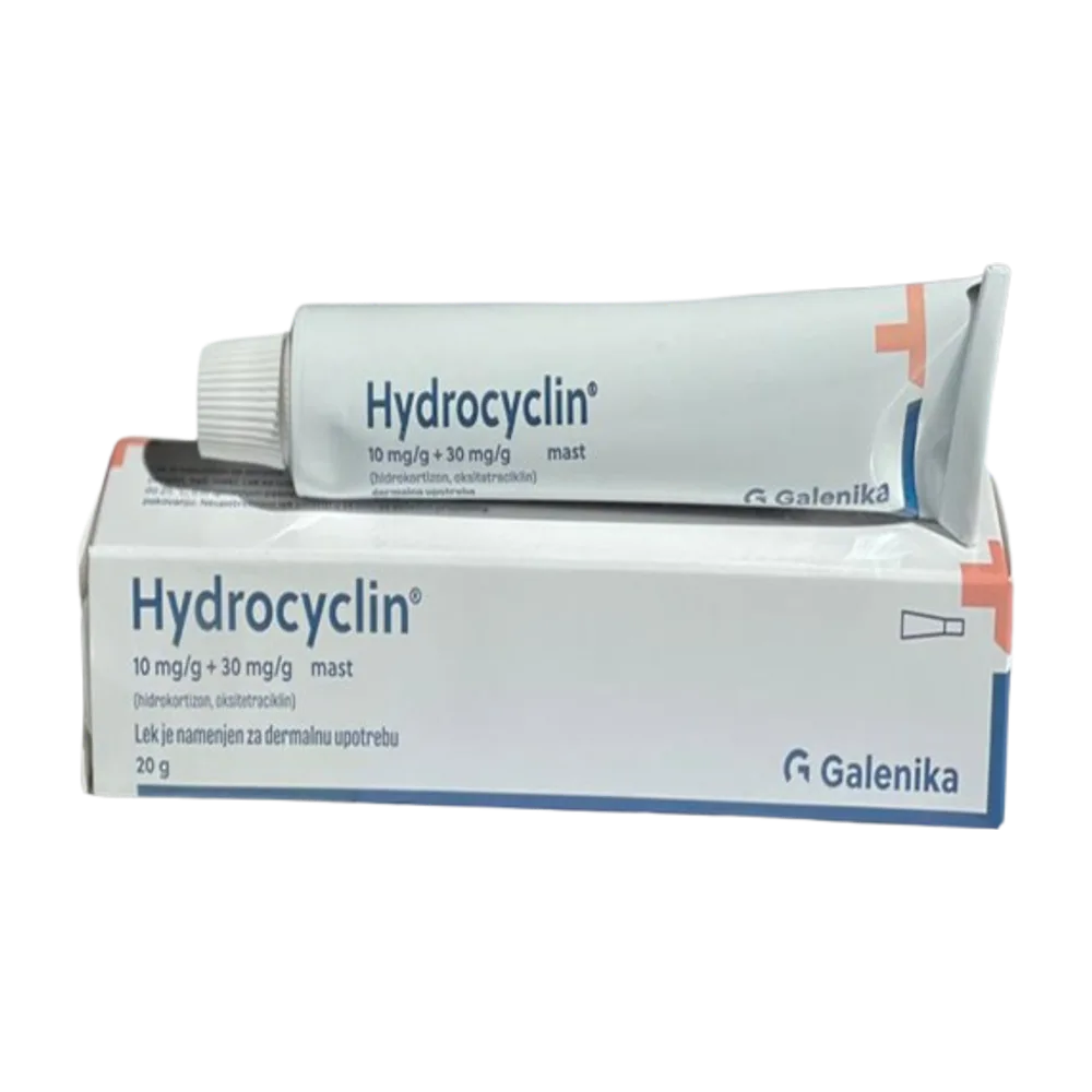 Hydrocyclin 1%+3% mast 20 g