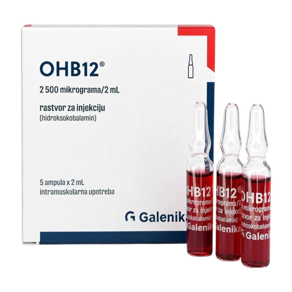 OHB12 2500 mcg/2 ml – 5 ampX2ml