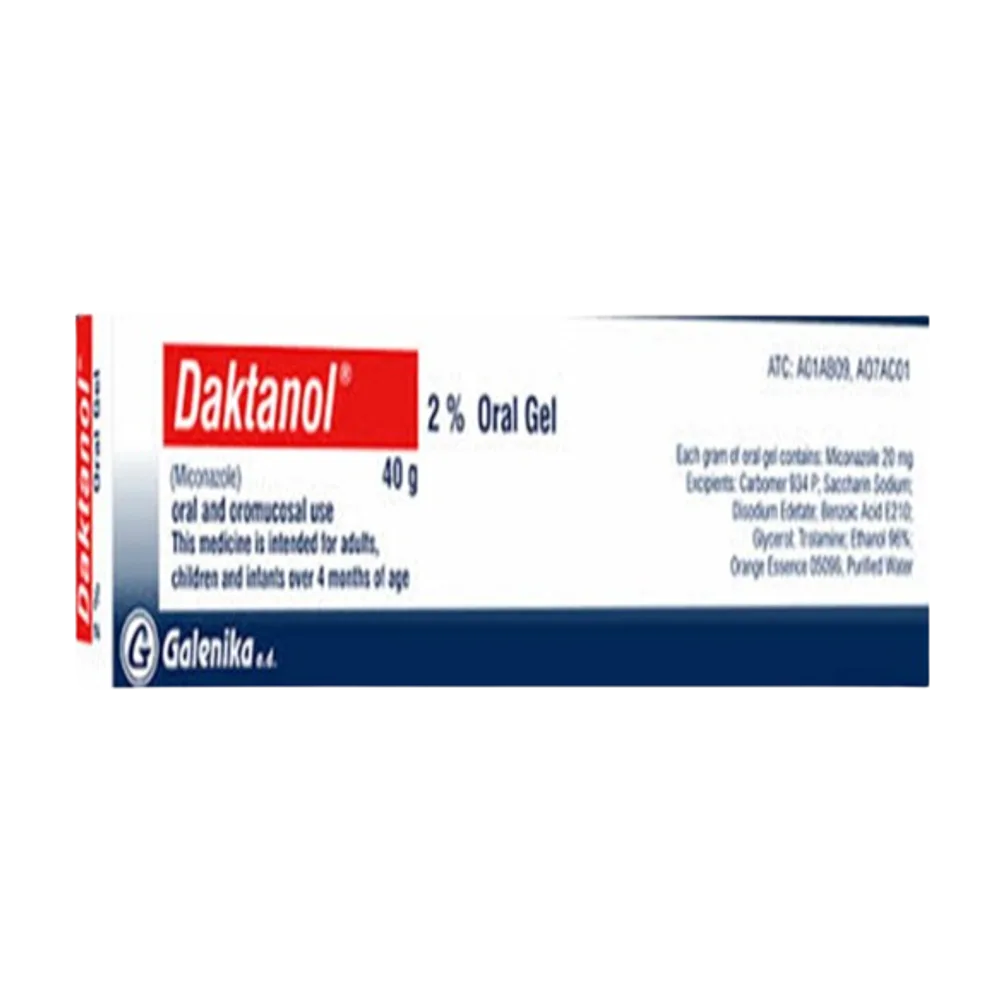 Daktanol 2% gel 40 g