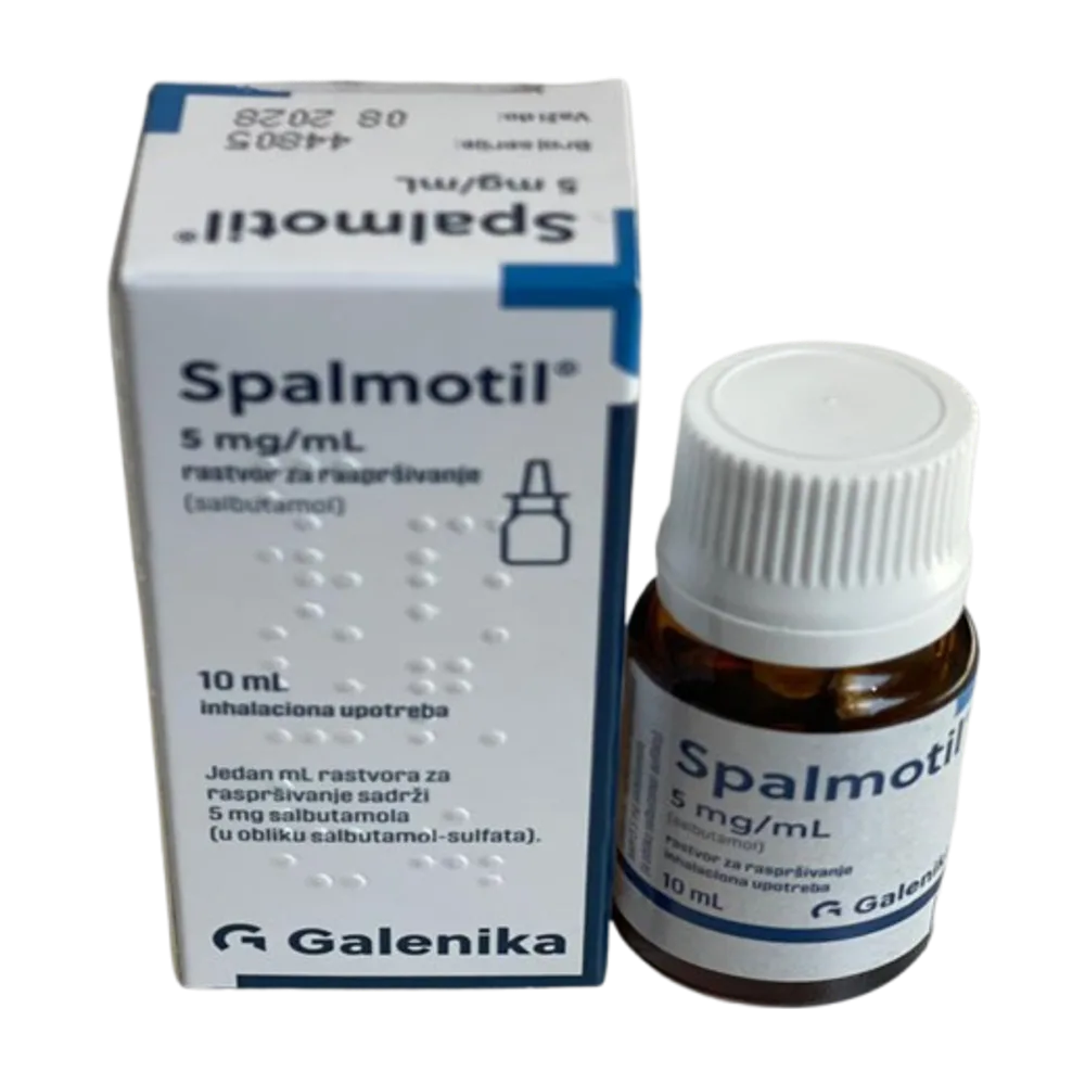 Spalmotil 5 mg/ml 10 ml