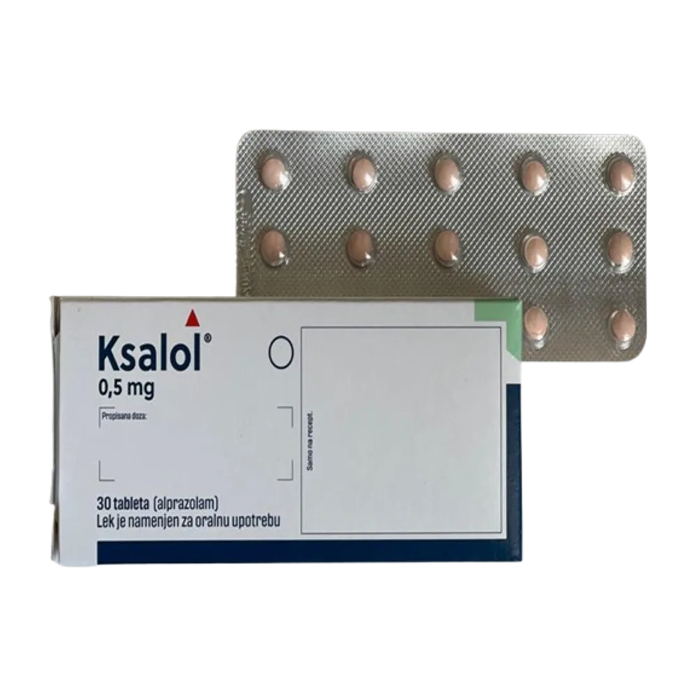 Ksalol 0.5 mg 30 tableta