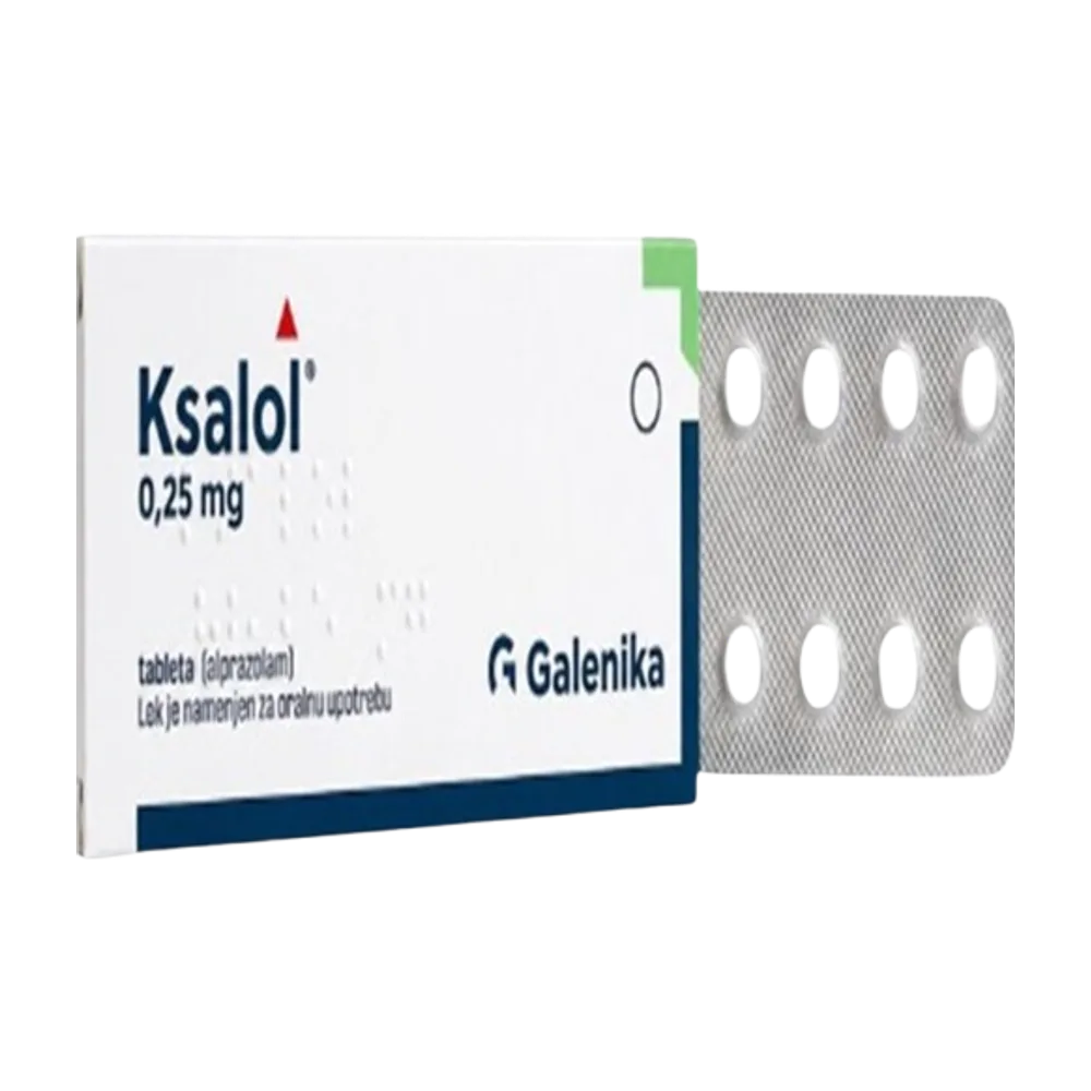 Ksalol 0.25 mg 30 tableta
