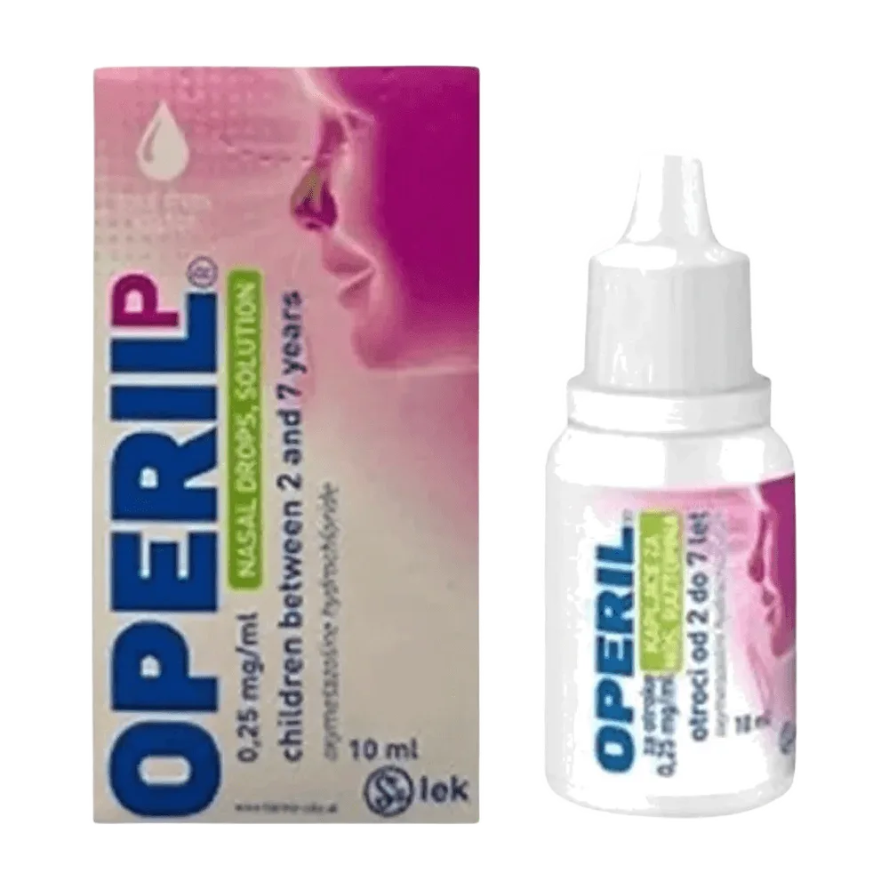 OPERIL-P 0.25 mg/ML nasal drops 10 ml 2-7 years