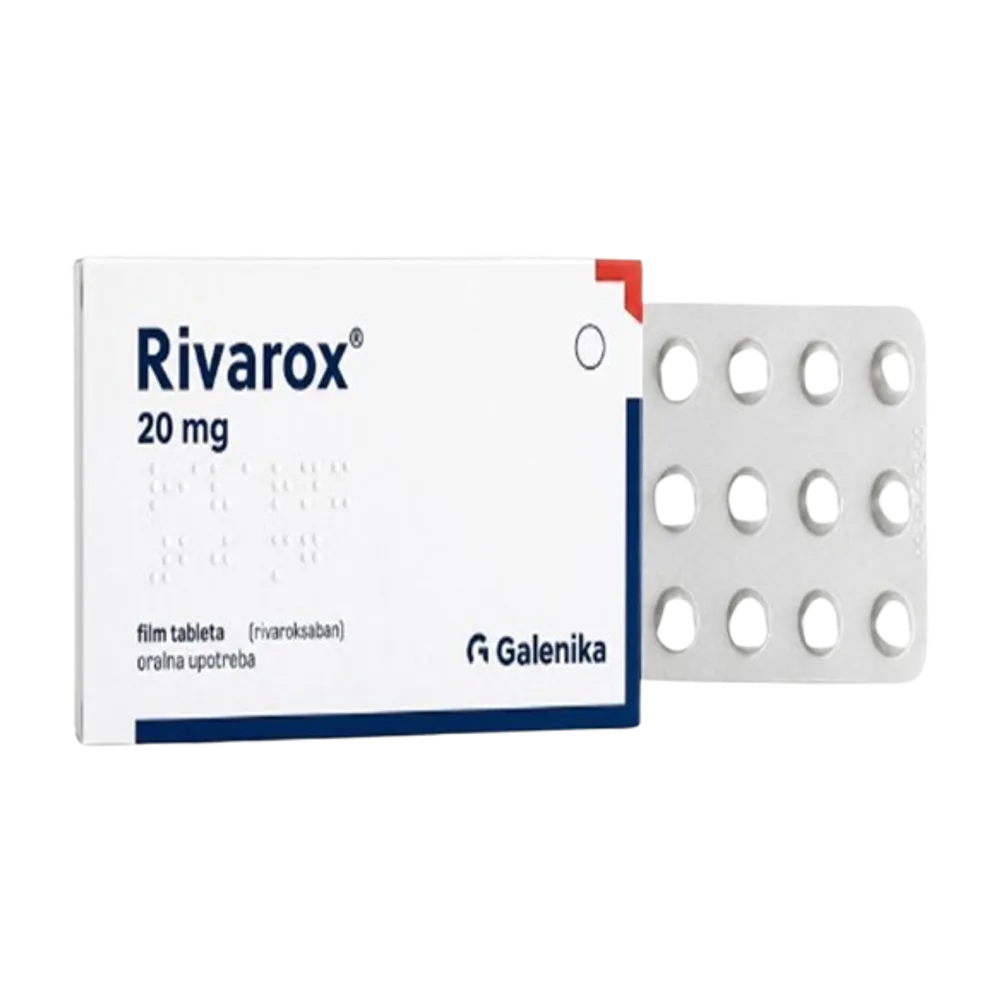 Rivarox 20mgx28 tableta