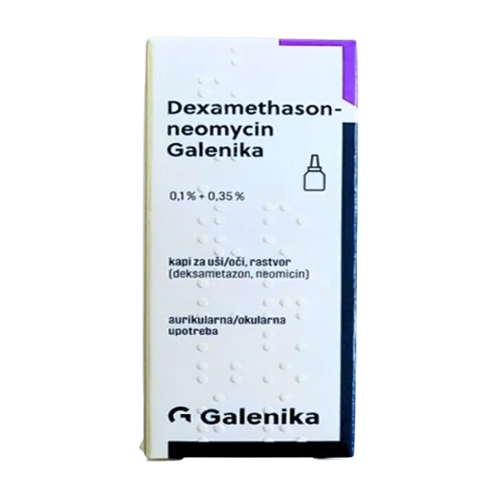 DEXAMETHASON-NEOMYCIN 0.1% + 0.35% PIKA ( GALENIKA )