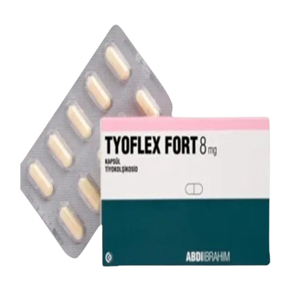 Tyoflex 8 mg X 14 caps